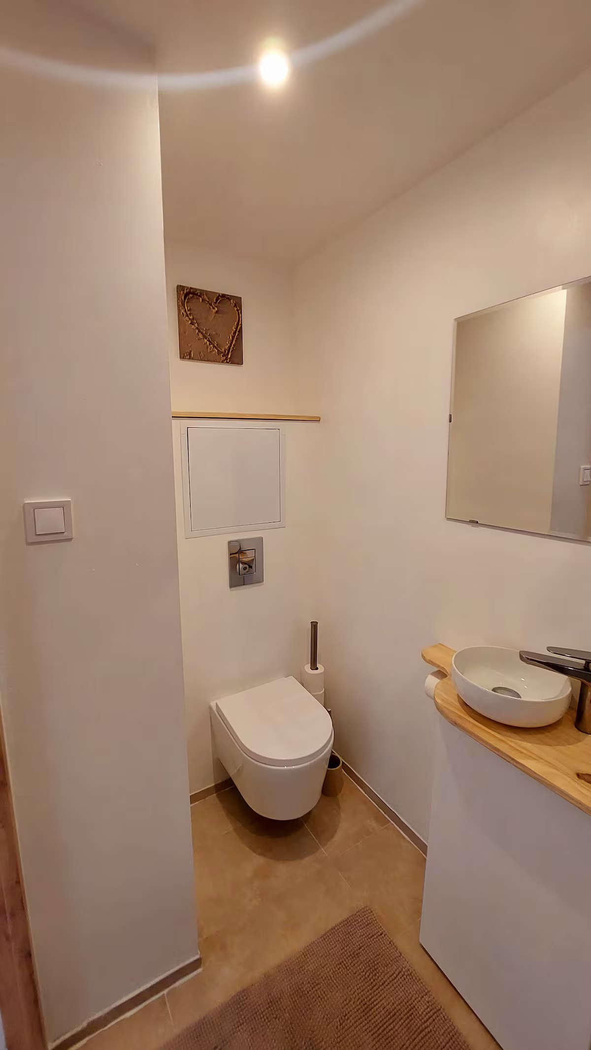 1er étage – Chambres d’habitation avec espaces autonomes