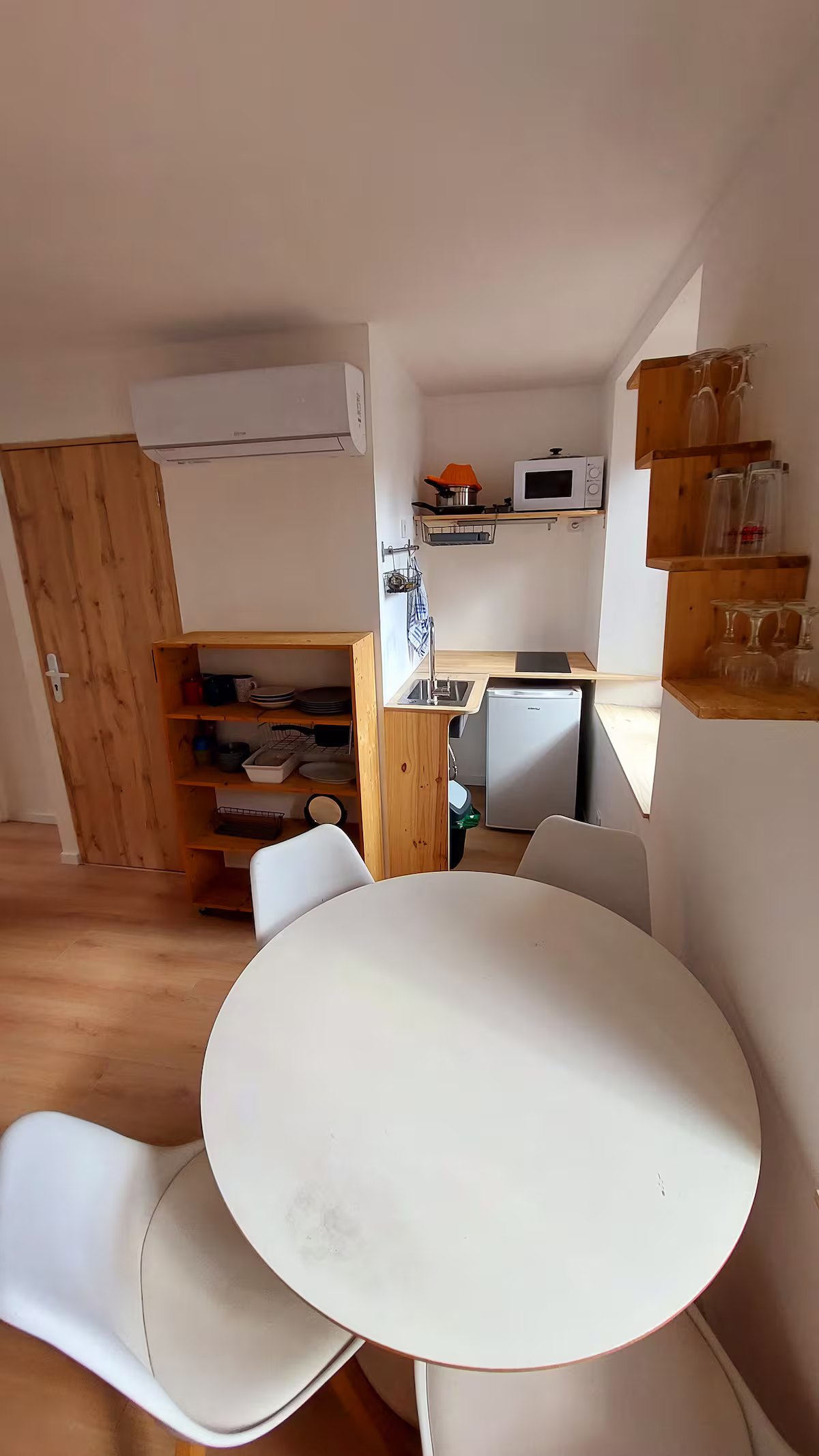 1er étage – Chambres d’habitation avec espaces autonomes